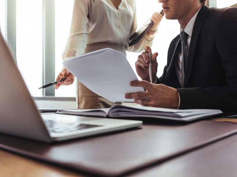 Corporate Documents Under Scrutiny