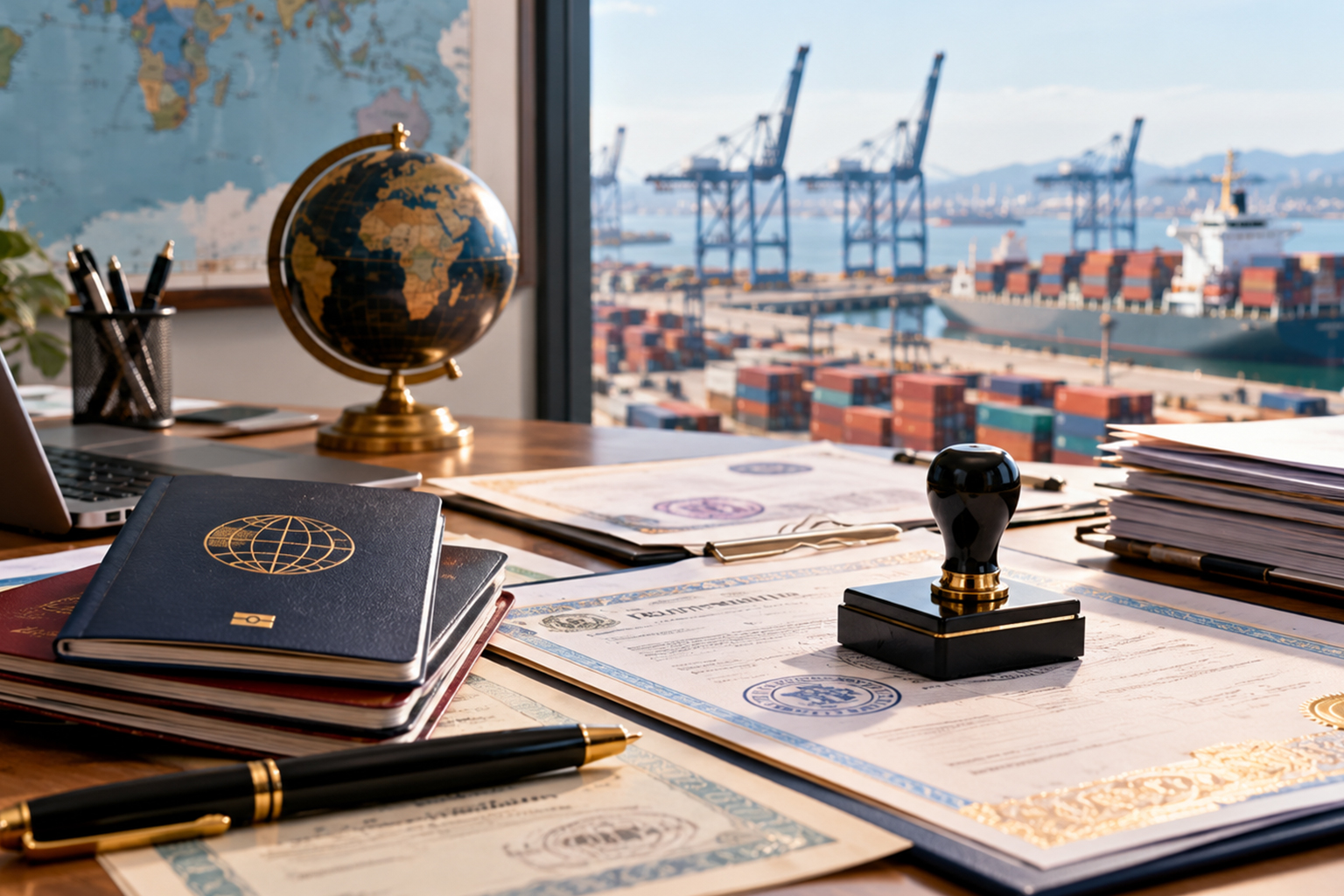 Global Trade Shipping Supply Chain Disruptions